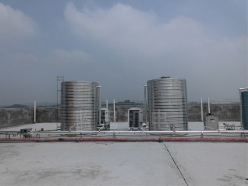 江門永堅(jiān)工廠空氣能熱水工程案例